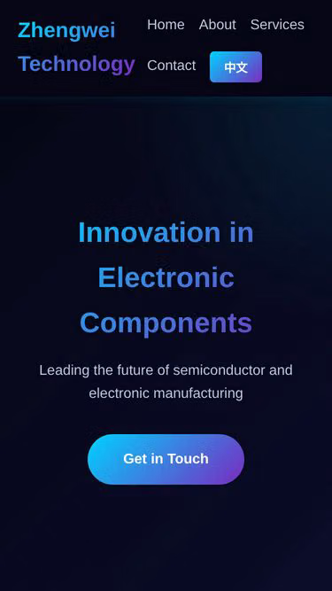 Screenshot of zhengwei.shop