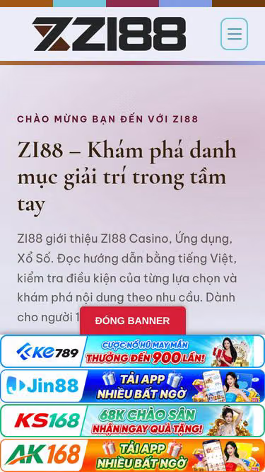 Screenshot of zi88.casino