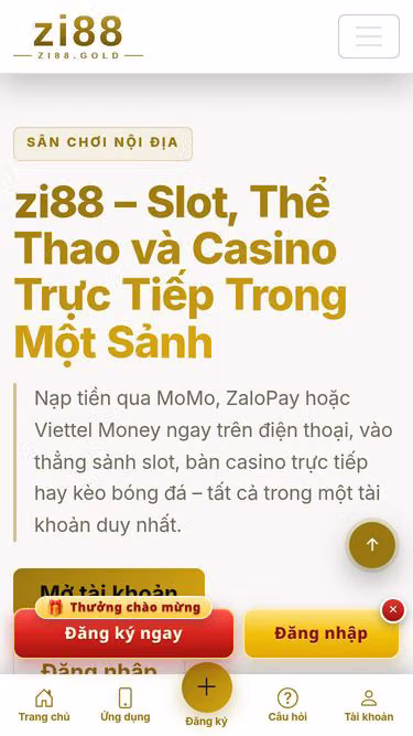 Screenshot of zi88.gold
