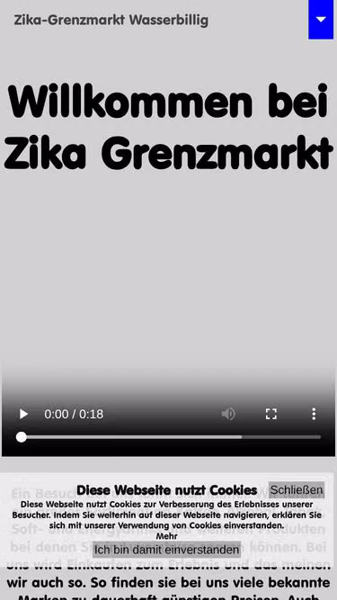 Screenshot of zika.lu