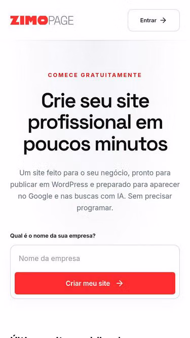 Screenshot of zimo.page