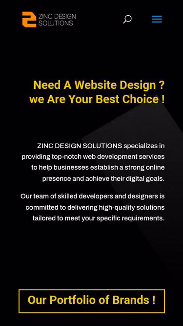 Screenshot of zinc.com.my