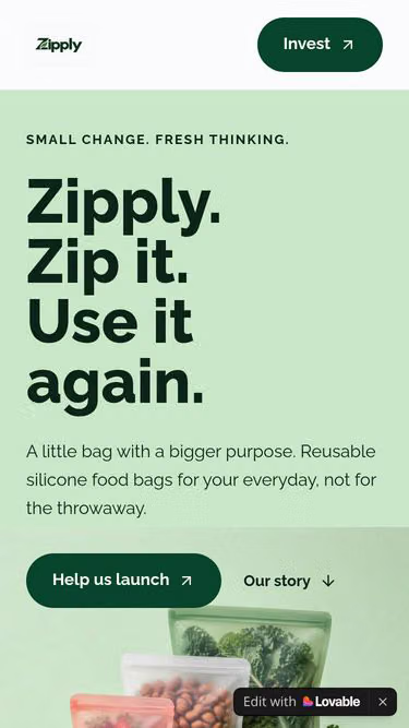 Screenshot of zipply.shop
