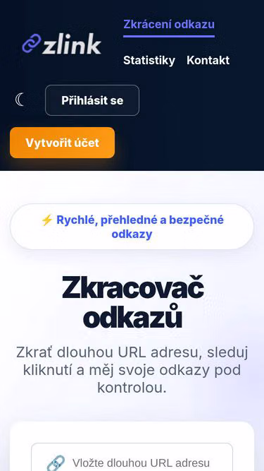 Screenshot of zlink.cz