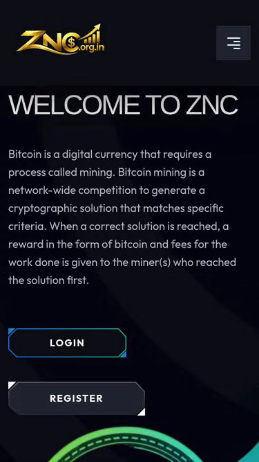 Screenshot of znc.org.in
