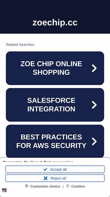 Screenshot of zoechip.cc