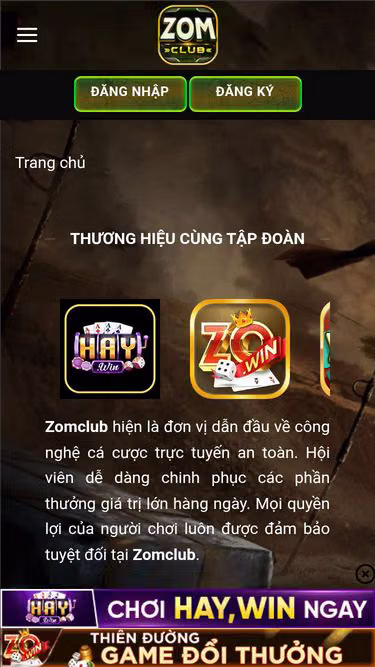 Screenshot of zomclub.club