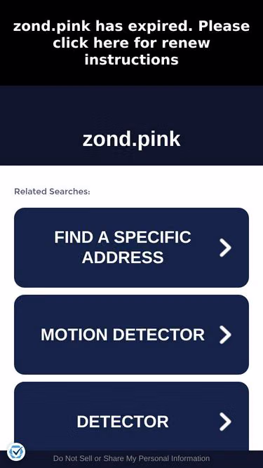 Screenshot of zond.pink