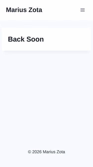 Screenshot of zota.ro