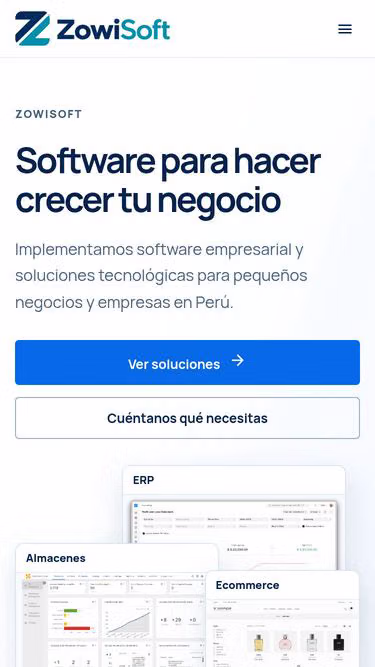 Screenshot of zowi.online