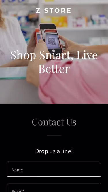Screenshot of zstore.ai