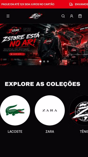 Screenshot of zstore.dev