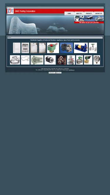 Screenshot of ztc.ca