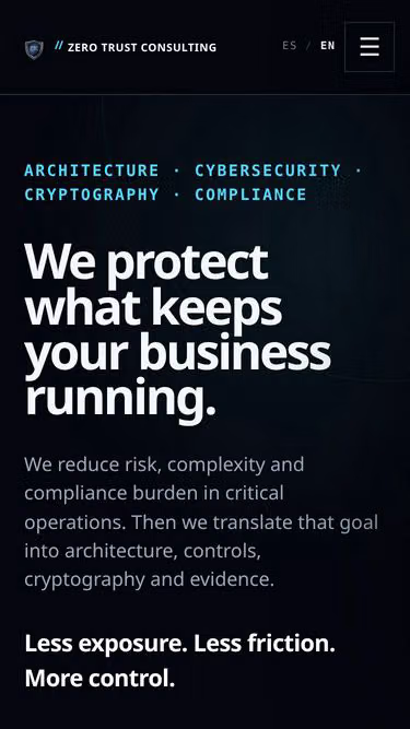 Screenshot of ztc.digital