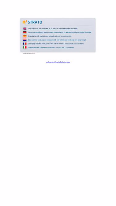 Screenshot of zucchini.de