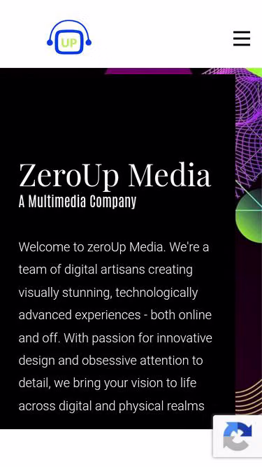Screenshot of zup.media