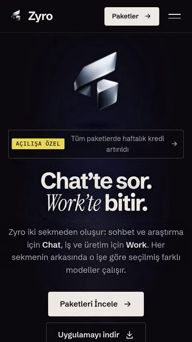 Screenshot of zyro.services